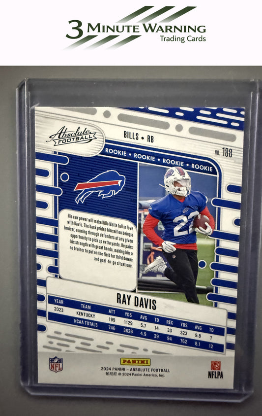 2024 Panini Absolute #188 Ray Davis Retail