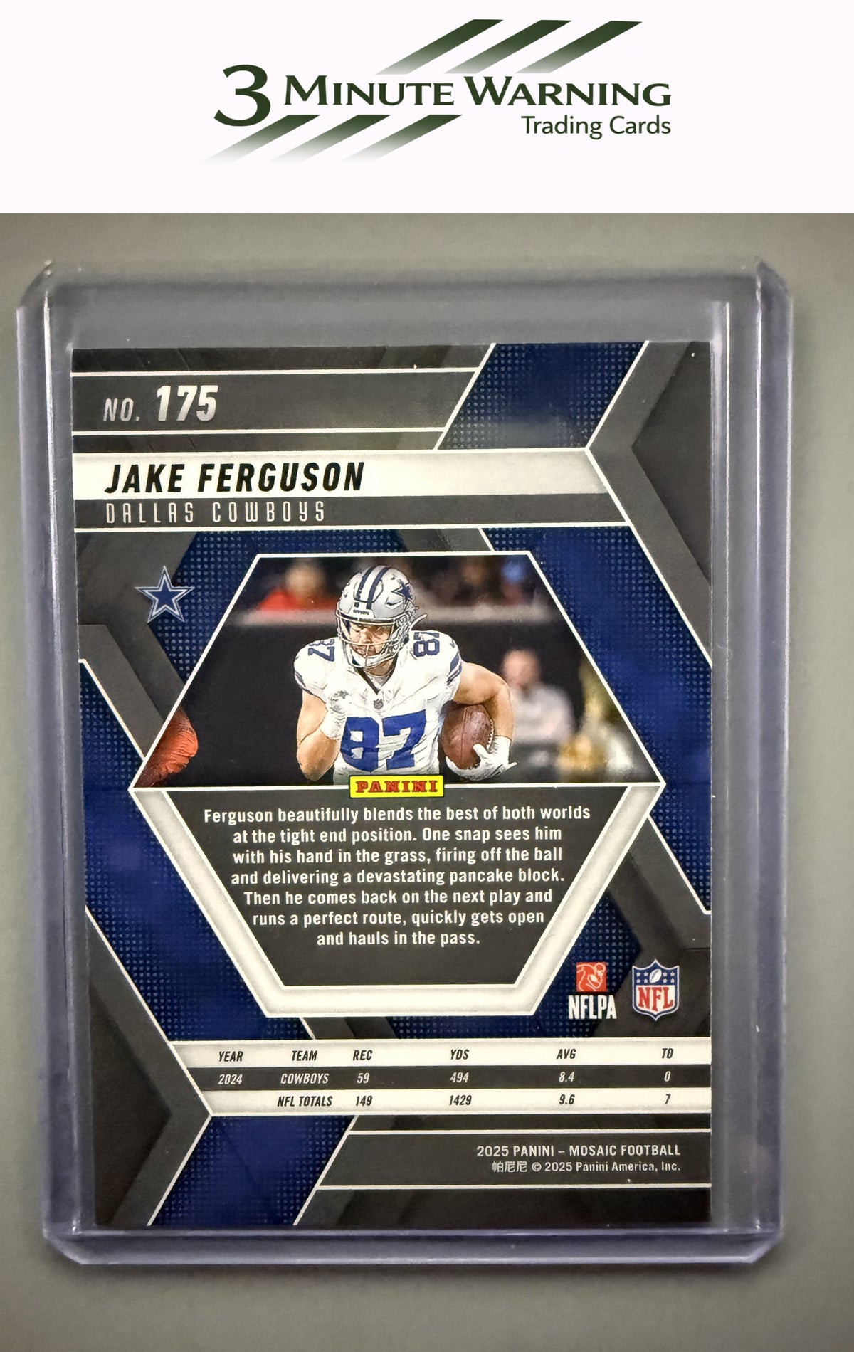 2025 Panini Mosaic #175 Jake Ferguson
