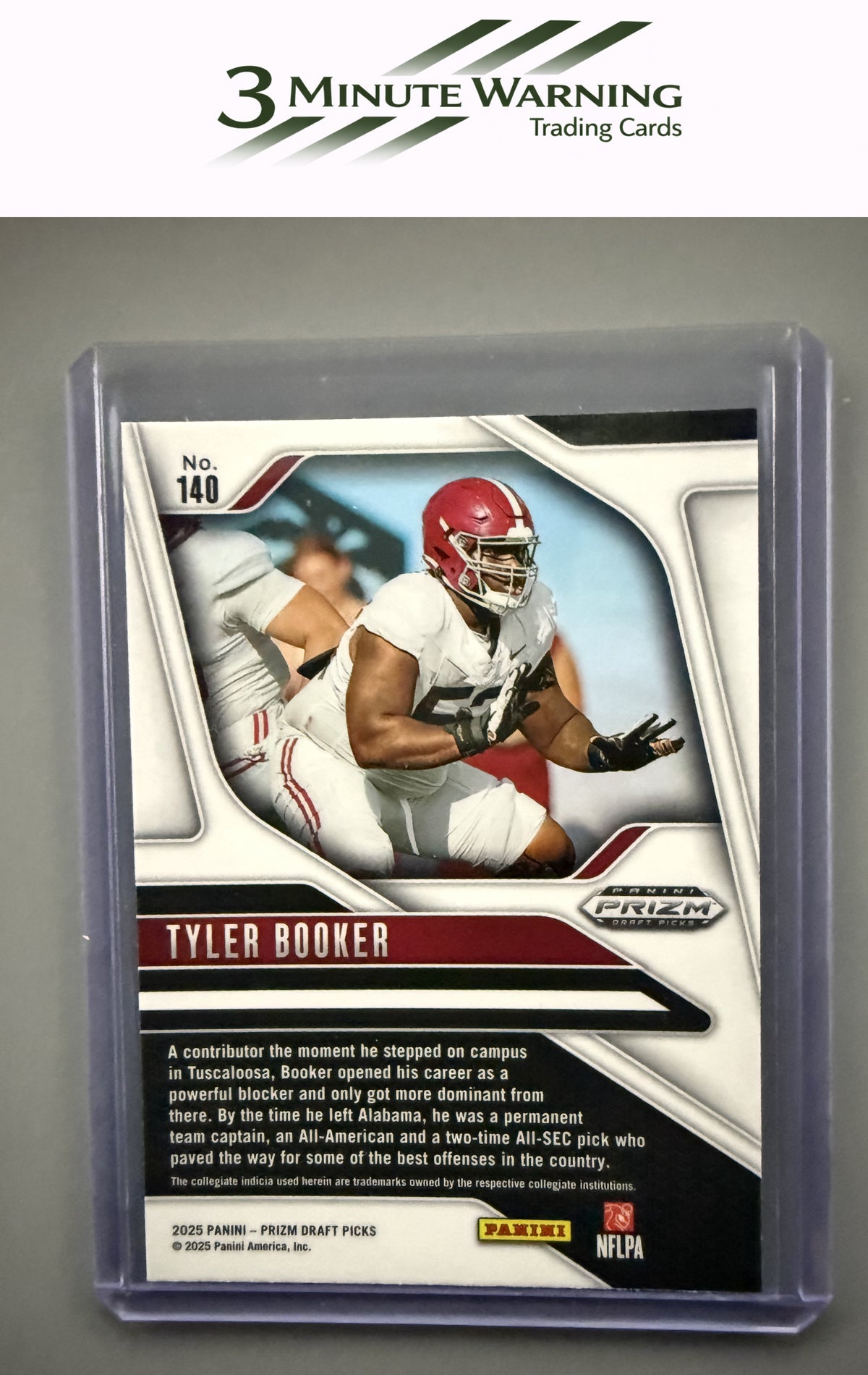 2025 Panini Prizm Draft Picks #140 Tyler Booker