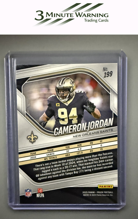 2025 Panini Prizm #199 Cameron Jordan