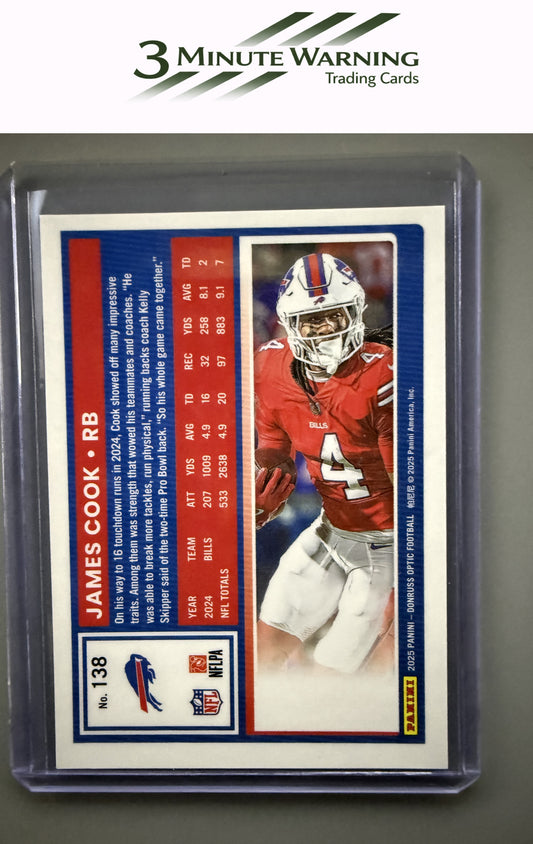 2025 Donruss Optic #138 James Cook