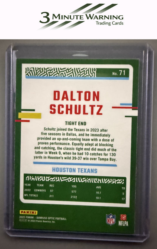 2023 Donruss Optic #71 Dalton Schultz