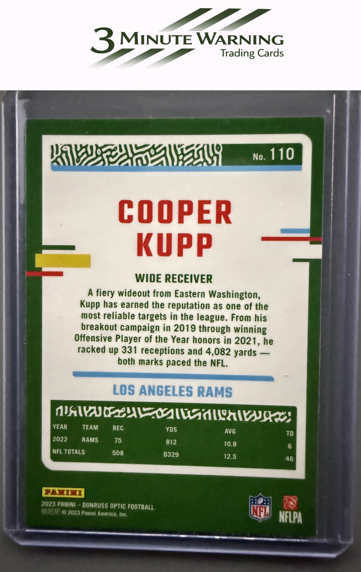 2023 Donruss Optic #110 Cooper Kupp