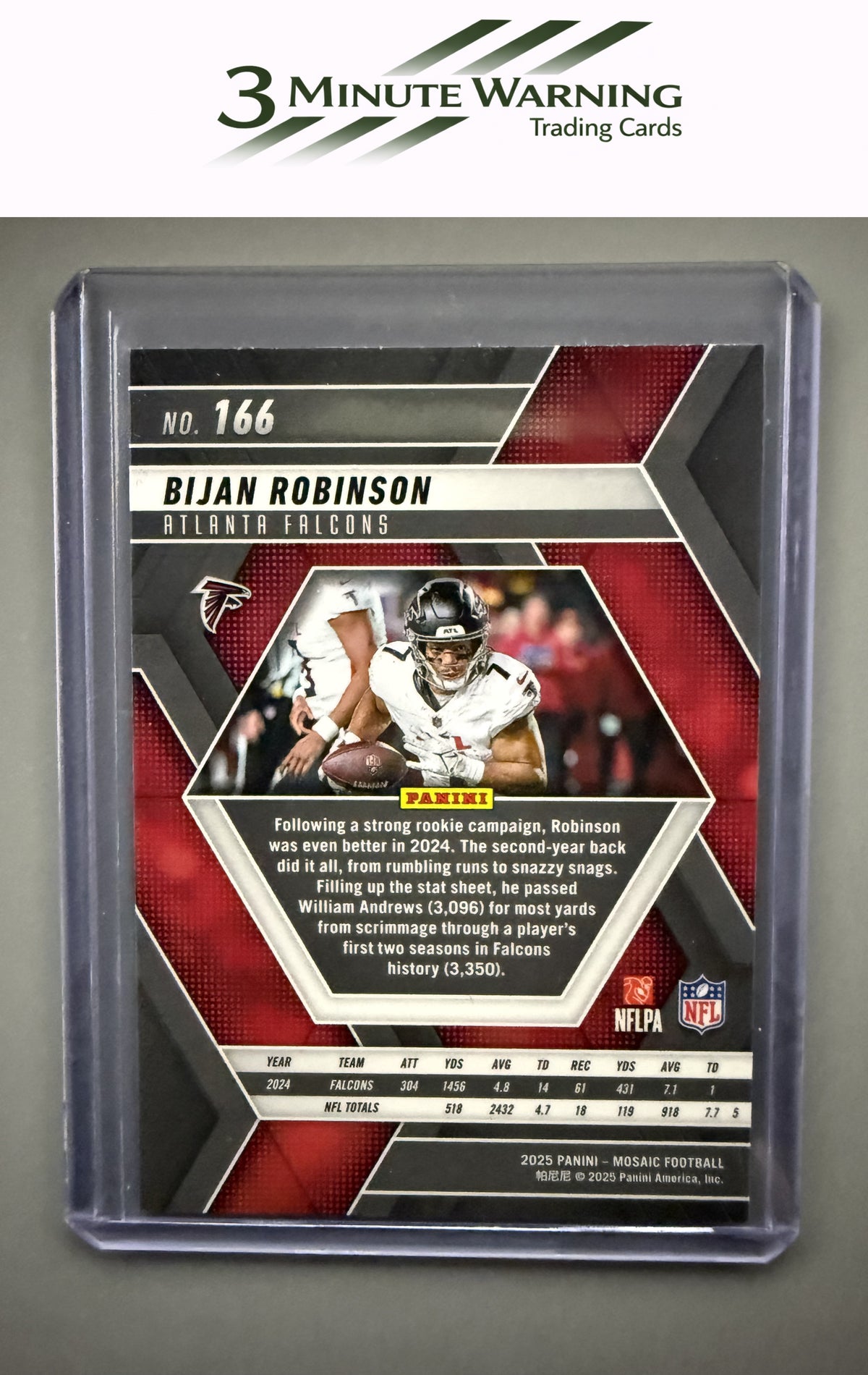 2025 Panini Mosaic #166 Bijan Robinson