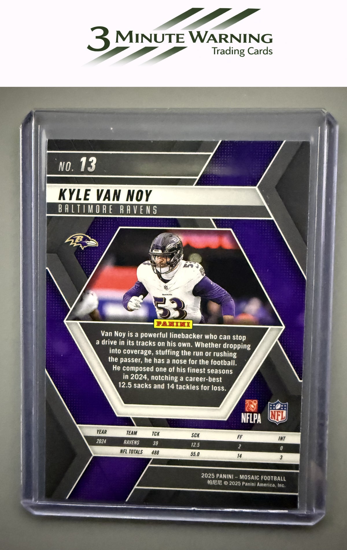 2025 Panini Mosaic #13 Kyle Van Noy