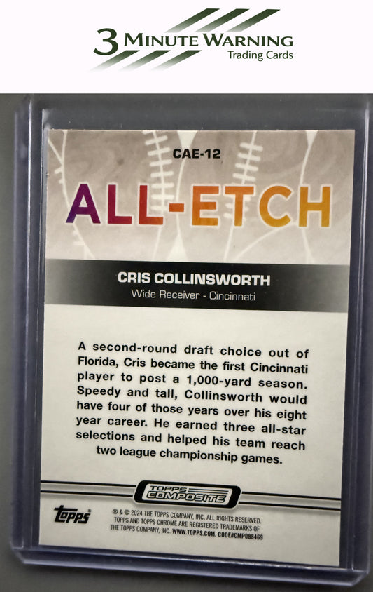 2023 Topps Composite #CAE-12 Cris Collinsworth Chrome All-Etch