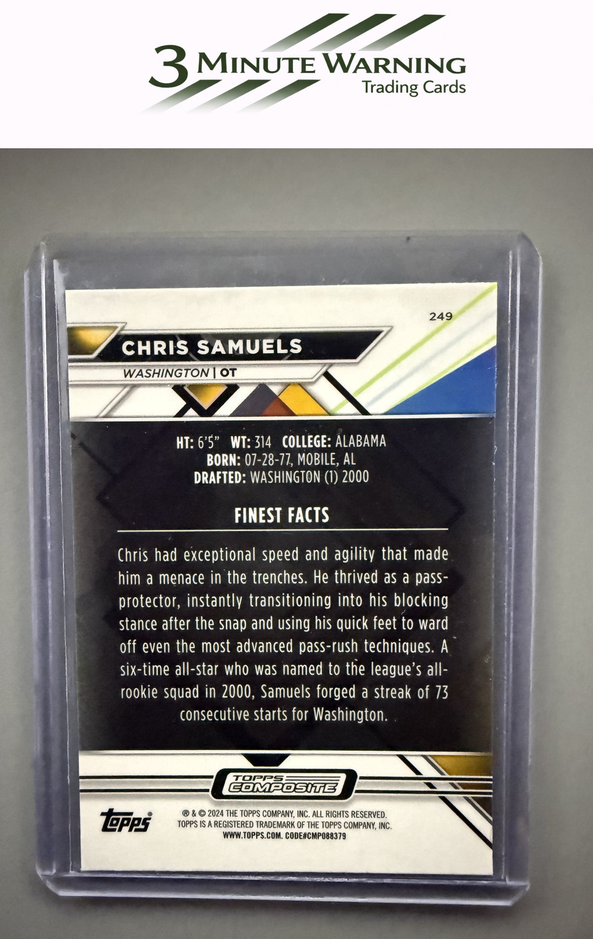 2023 Topps Composite #249 Chris Samuels