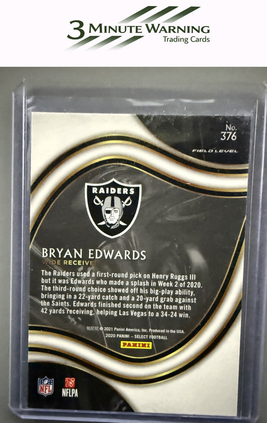2020 Panini Select #376 Bryan Edwards
