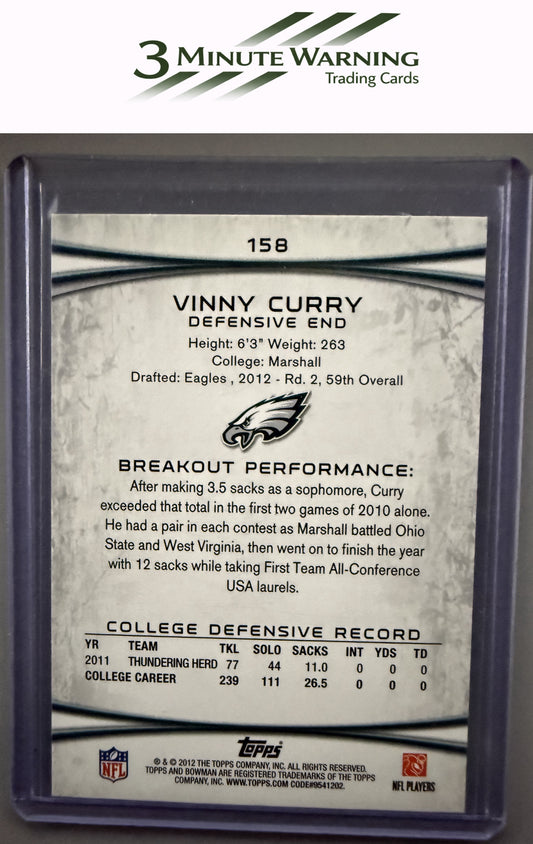 2012 Bowman #158 Vinny Curry