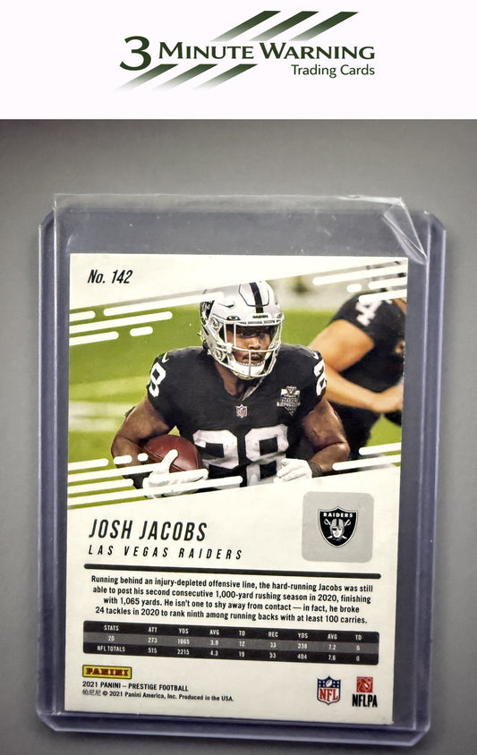 2021 Panini Prestige #142 Josh Jacobs