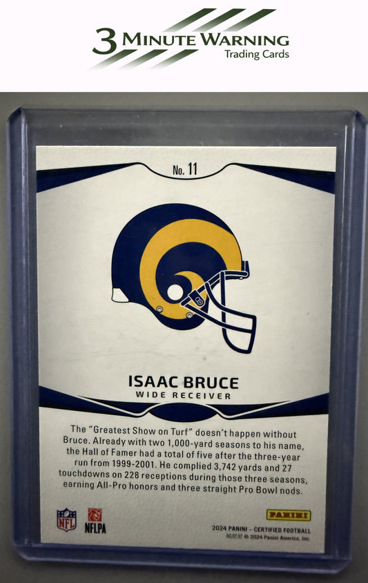 2024 Panini Certified #11 Isaac Bruce Immortals