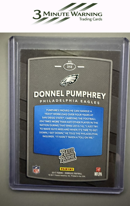 2017 Donruss #312 Donnel Pumphrey