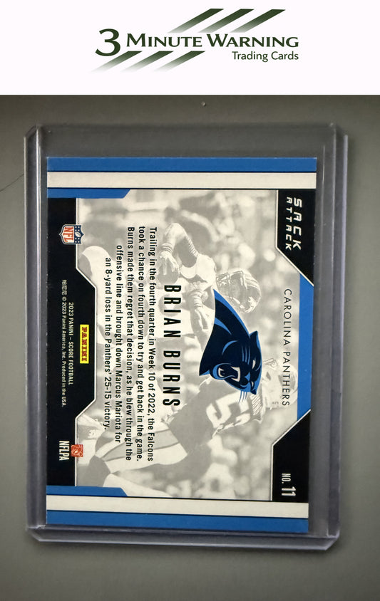 2023 Score #11 Brian Burns Sack Attack