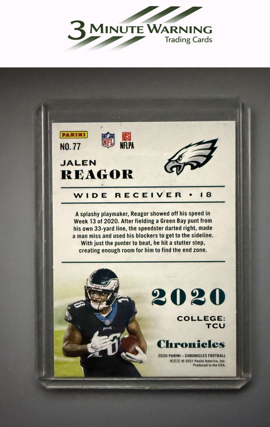 2020 Panini Chronicles #77 Jalen Reagor