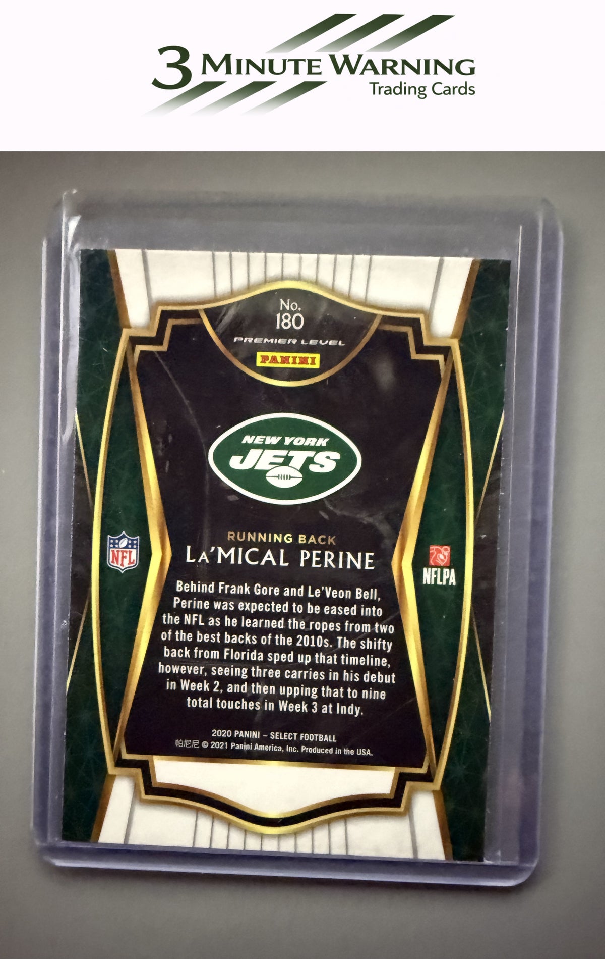 2020 Panini Select #180 La'Mical Perine