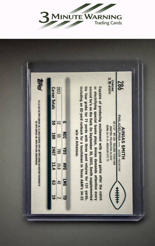 2024 Topps Chrome #286 Ainias Smith