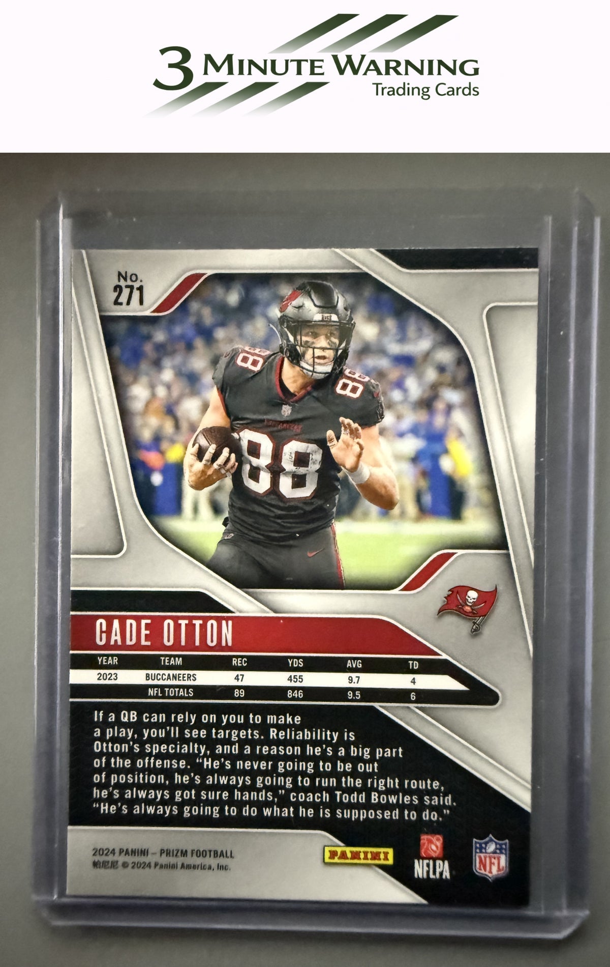 2024 Panini Prizm #271 Cade Otton