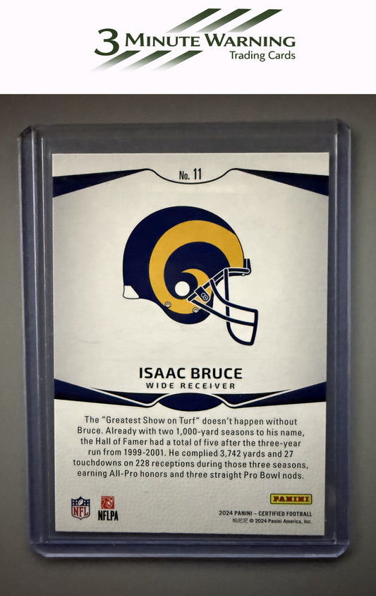 2024 Panini Certified #11 Isaac Bruce Immortals