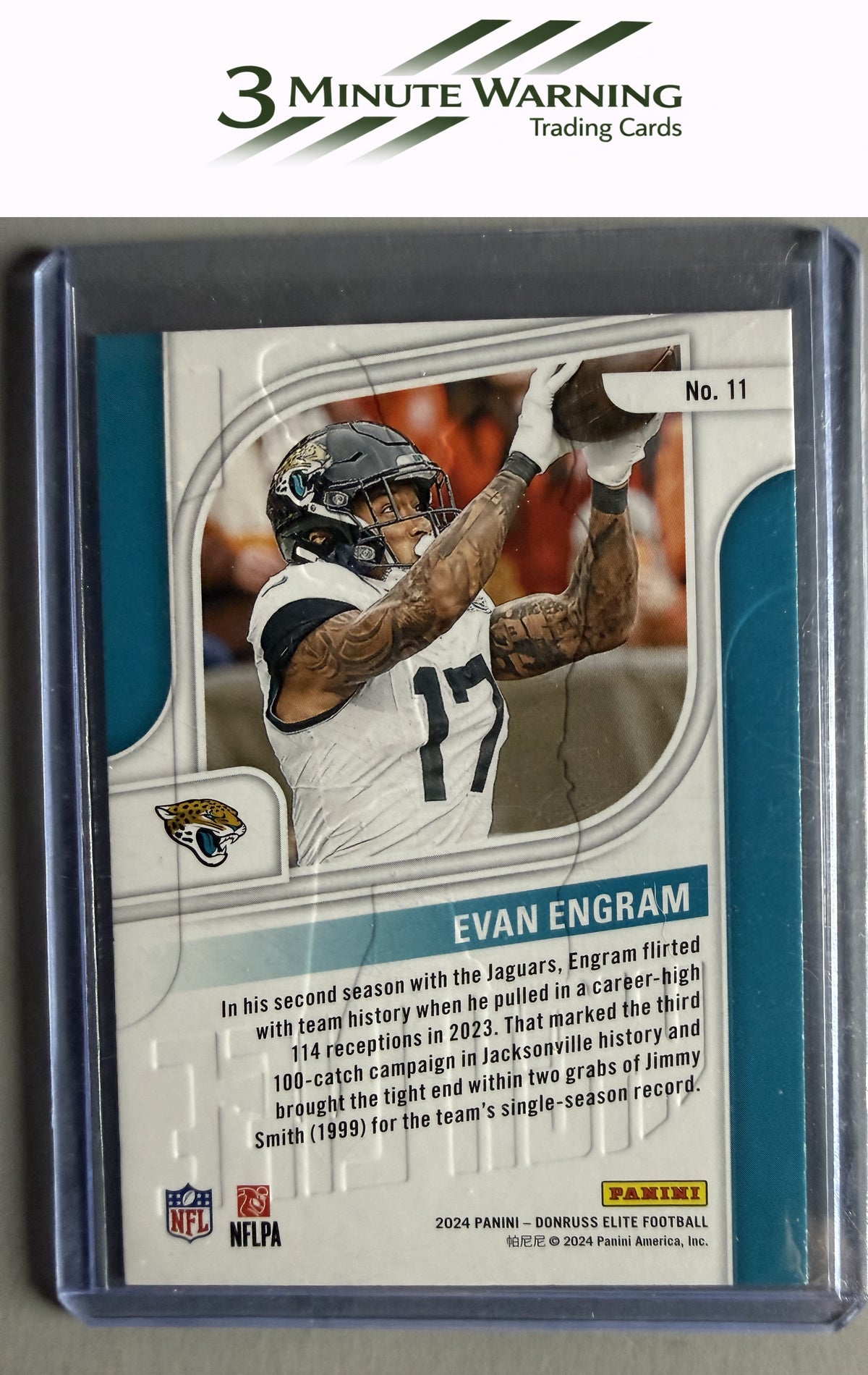 2024 Donruss Elite #11 Evan Engram High Life