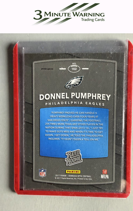 2017 Donruss Optic #162 Donnel Pumphrey Holo