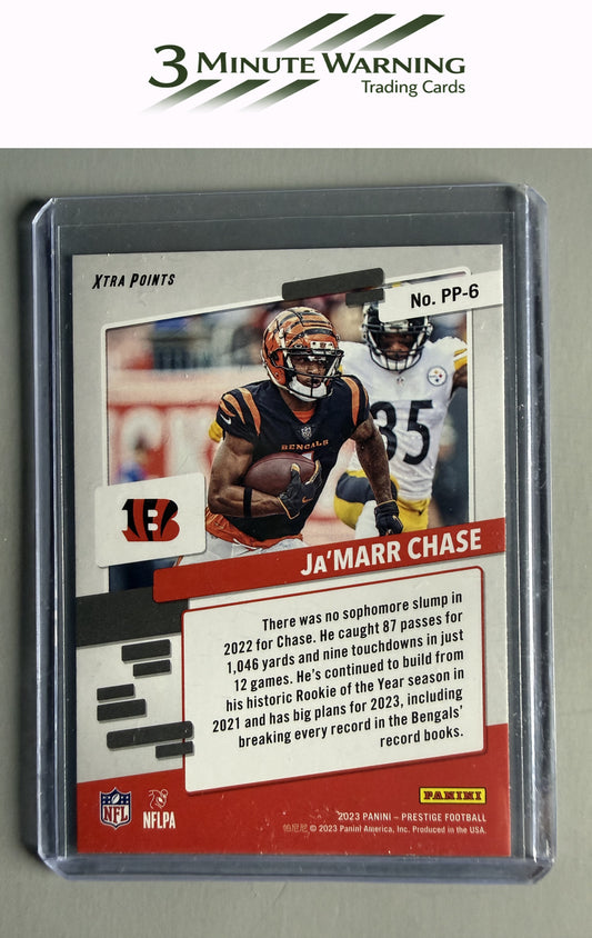 2023 Panini Prestige #PP-6 Ja'Marr Chase Prestigious Pros