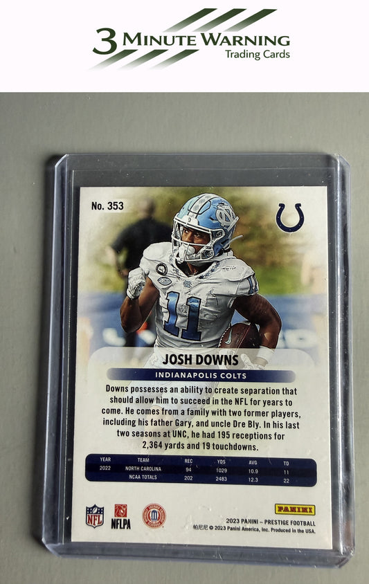 2023 Panini Prestige #353 Josh Downs