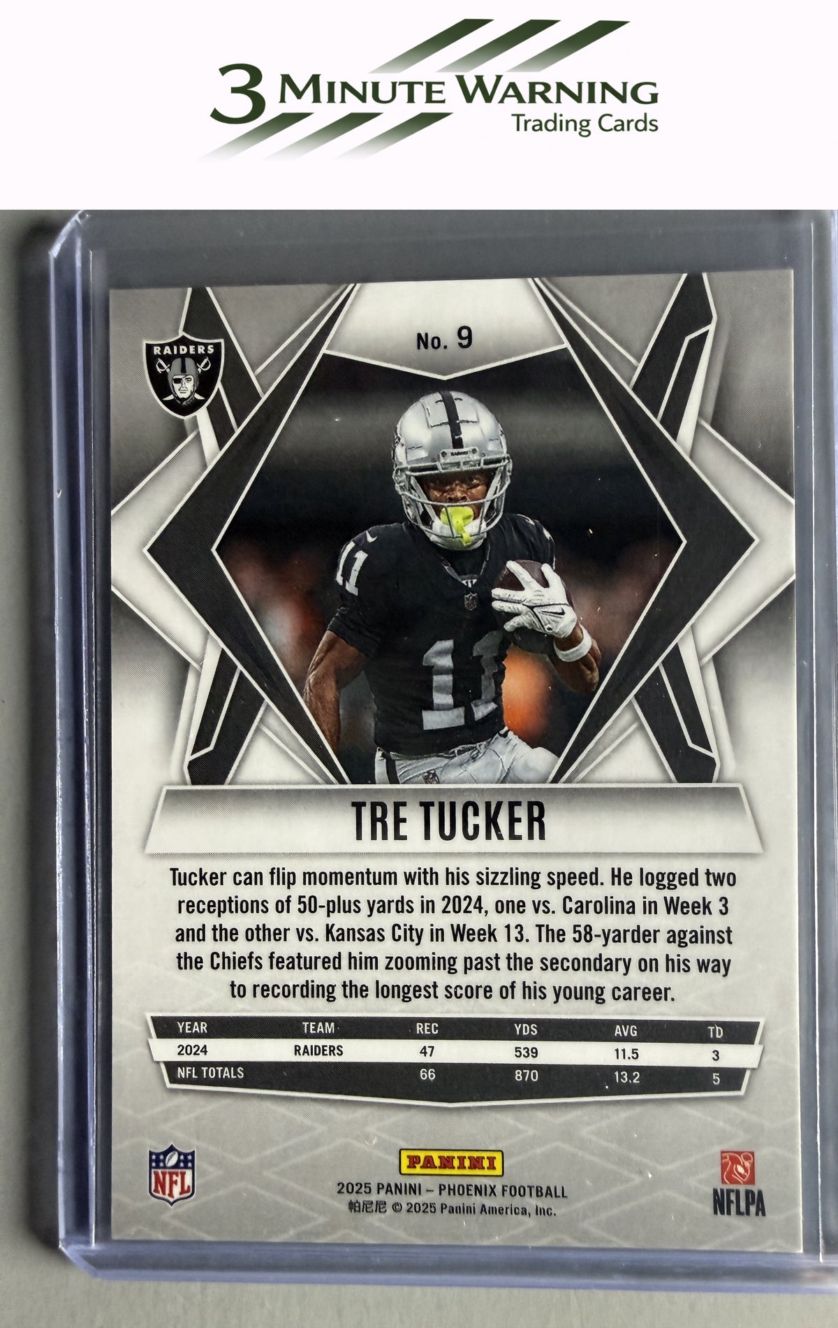 2025 Panini Phoenix #9 Tre Tucker
