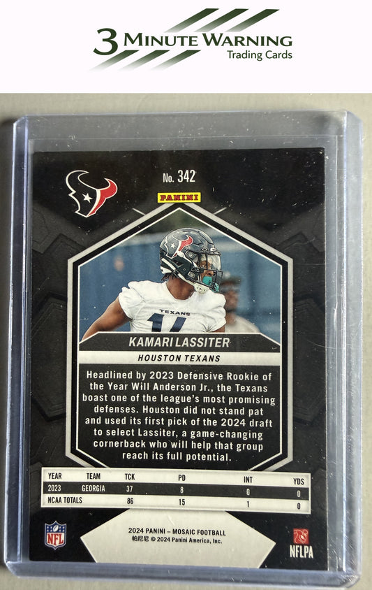2024 Panini Mosaic #342 Kamari Lassiter