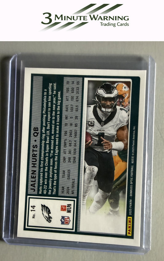2025 Donruss Optic #14 Jalen Hurts