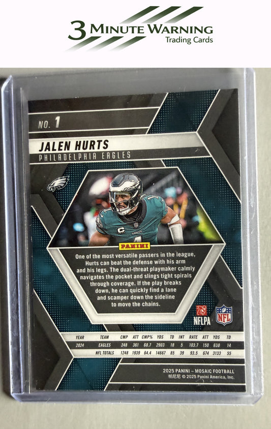 2025 Panini Mosaic #1 Jalen Hurts