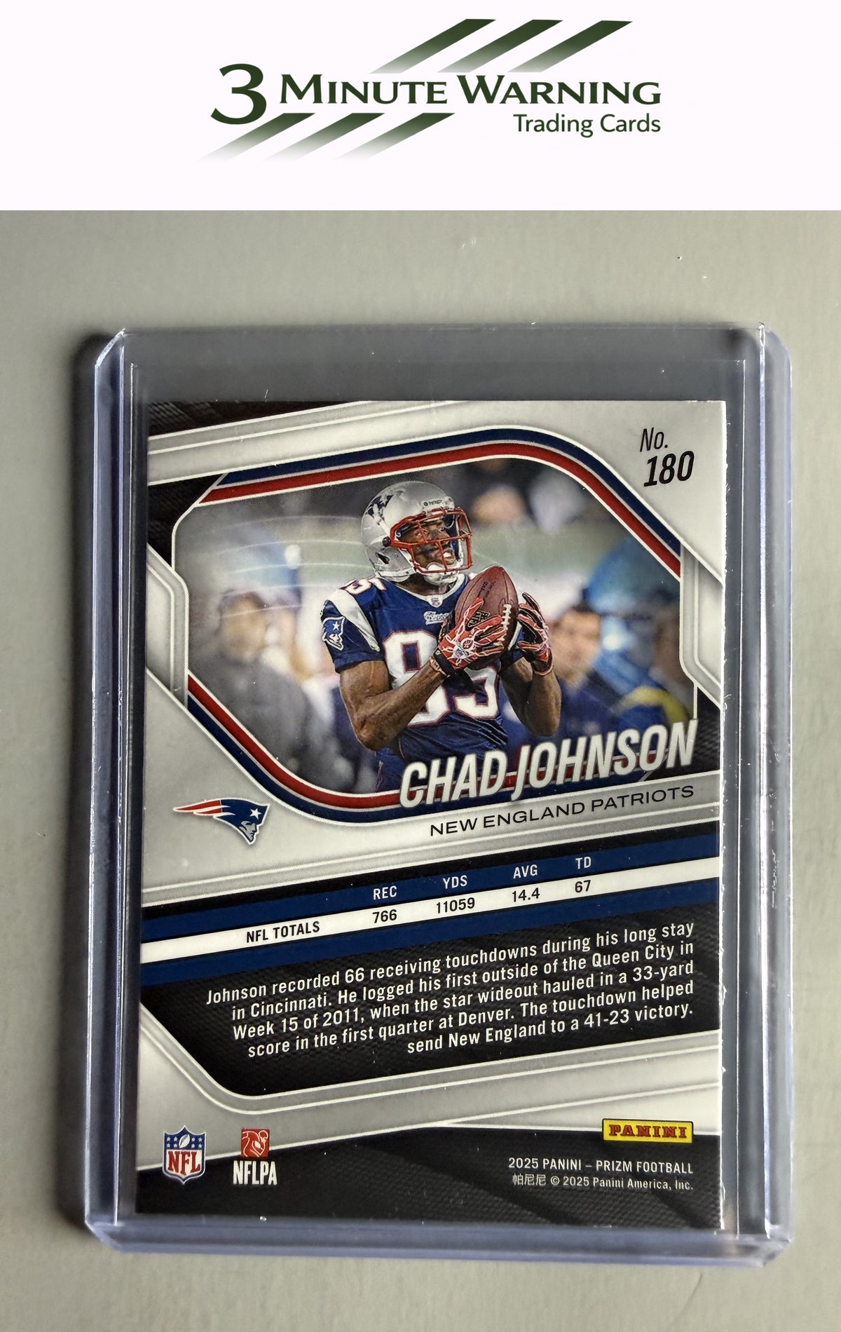 2025 Panini Prizm #180 Chad Johnson
