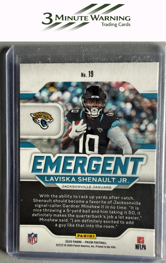 2020 Panini Prizm #19 Laviska Shenault Jr. Emergent