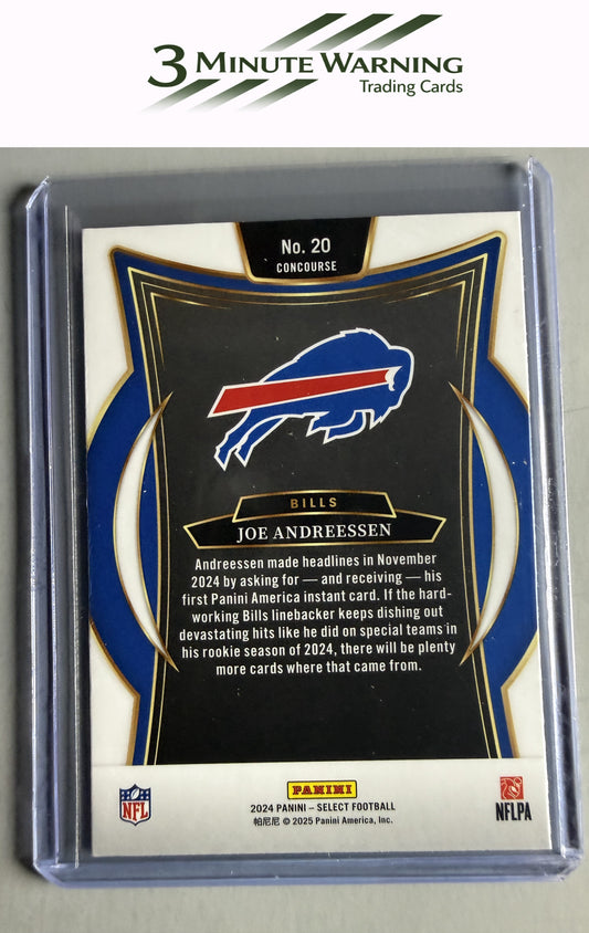 2024 Panini Select #20 Joe Andreessen