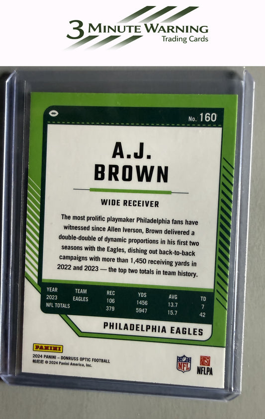2024 Donruss Optic #160 A.J. Brown