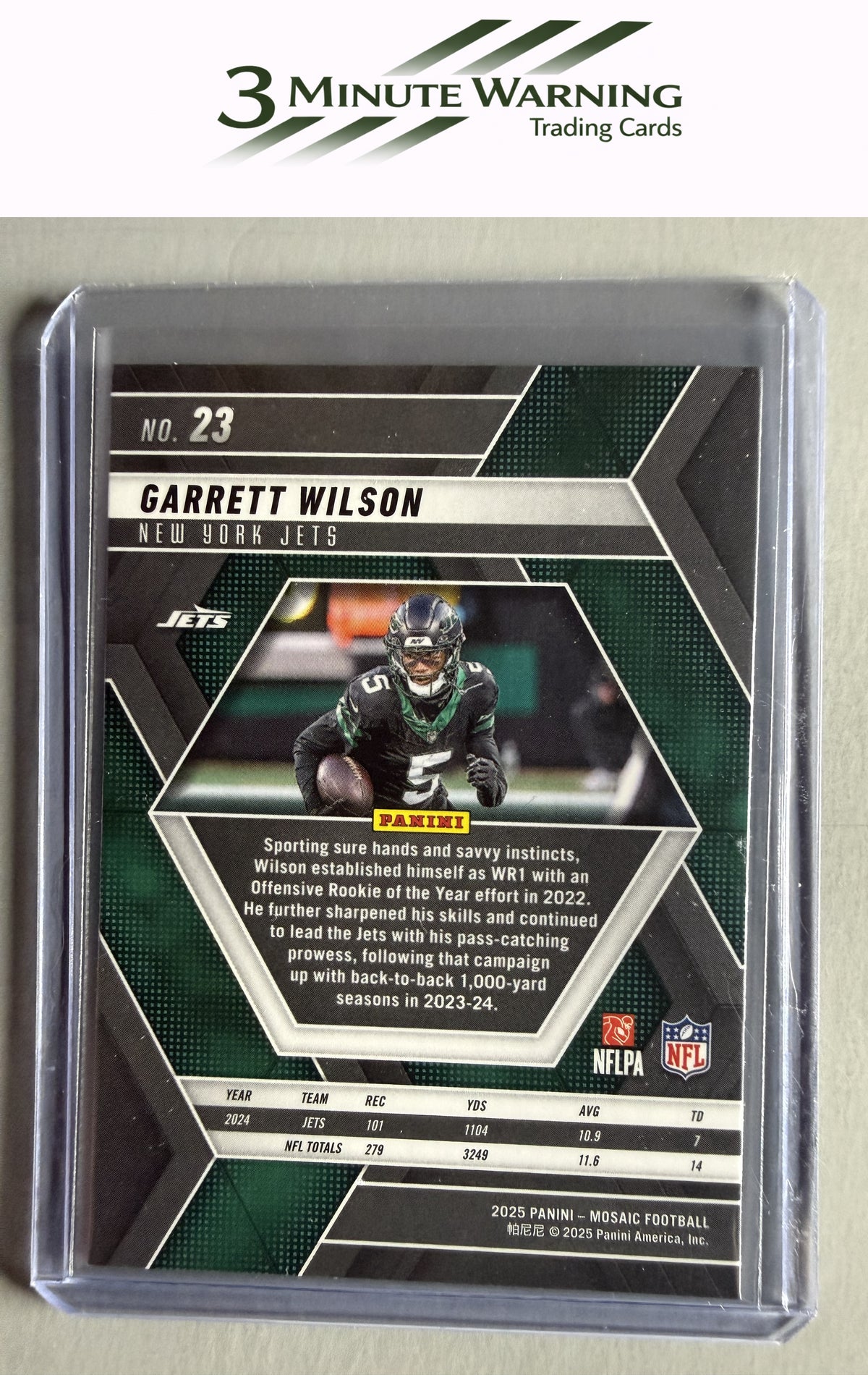 2025 Panini Mosaic #23 Garrett Wilson