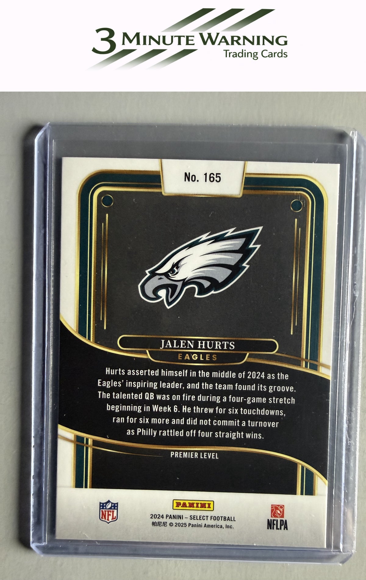 2024 Panini Select #165 Jalen Hurts