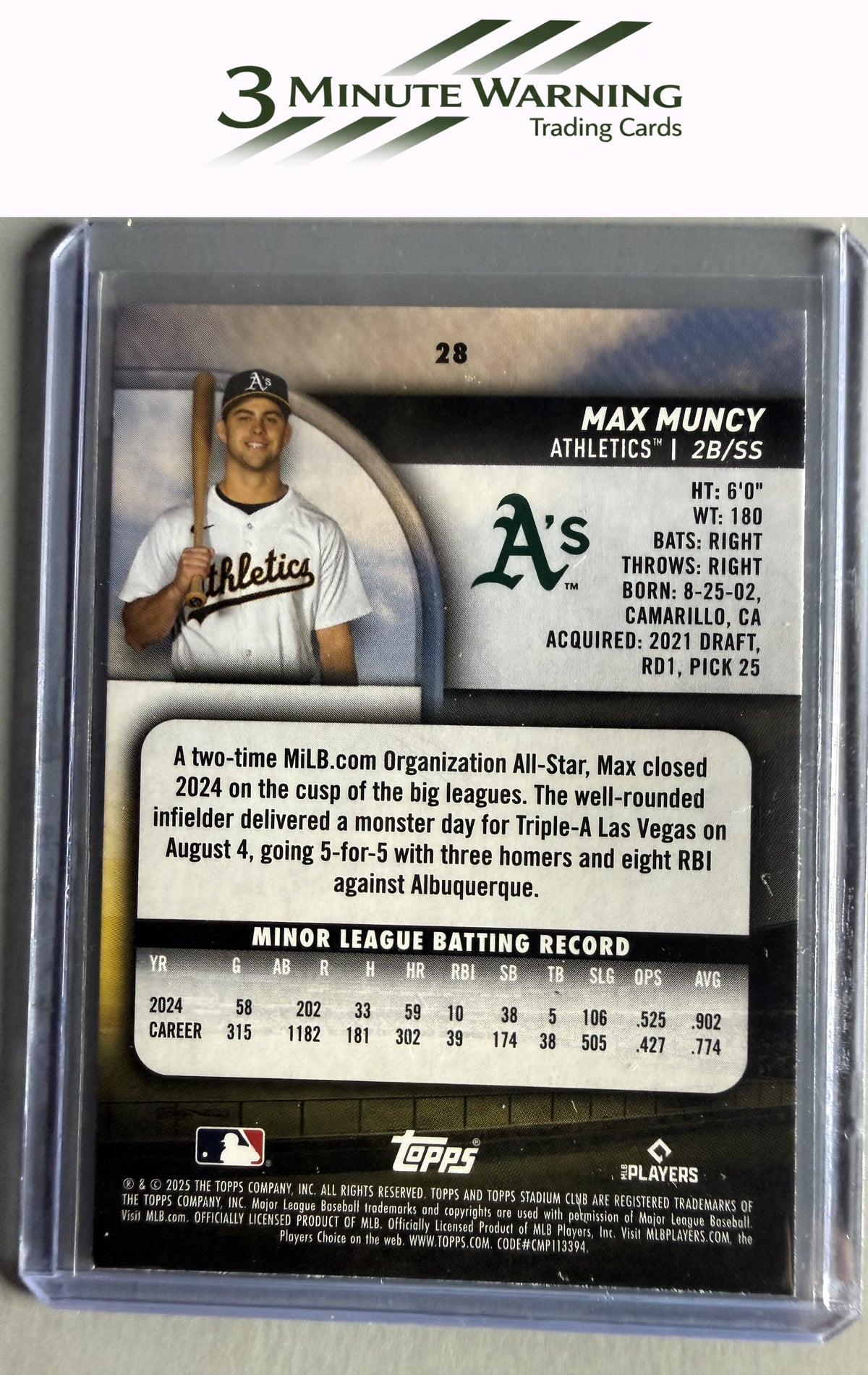 2025 Stadium Club #28 Max Muncy