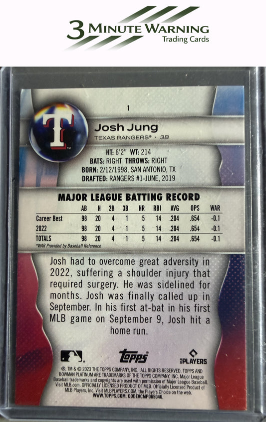 2023 Bowman Platinum #1 Josh Jung