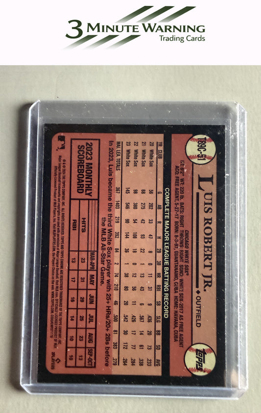 2024 Topps #T89C-51 Luis Robert Jr. 1989 Topps Baseball 35th Anniversary Chrome