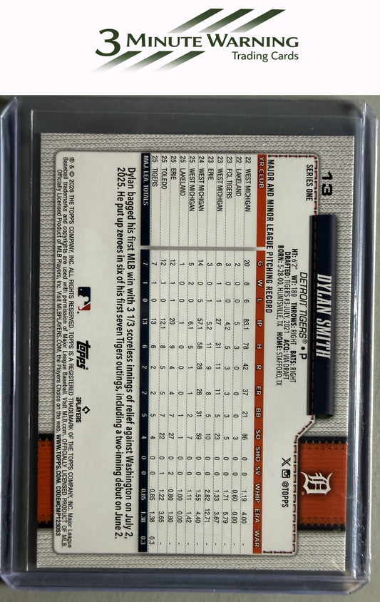 2026 Topps #13 Dylan Smith