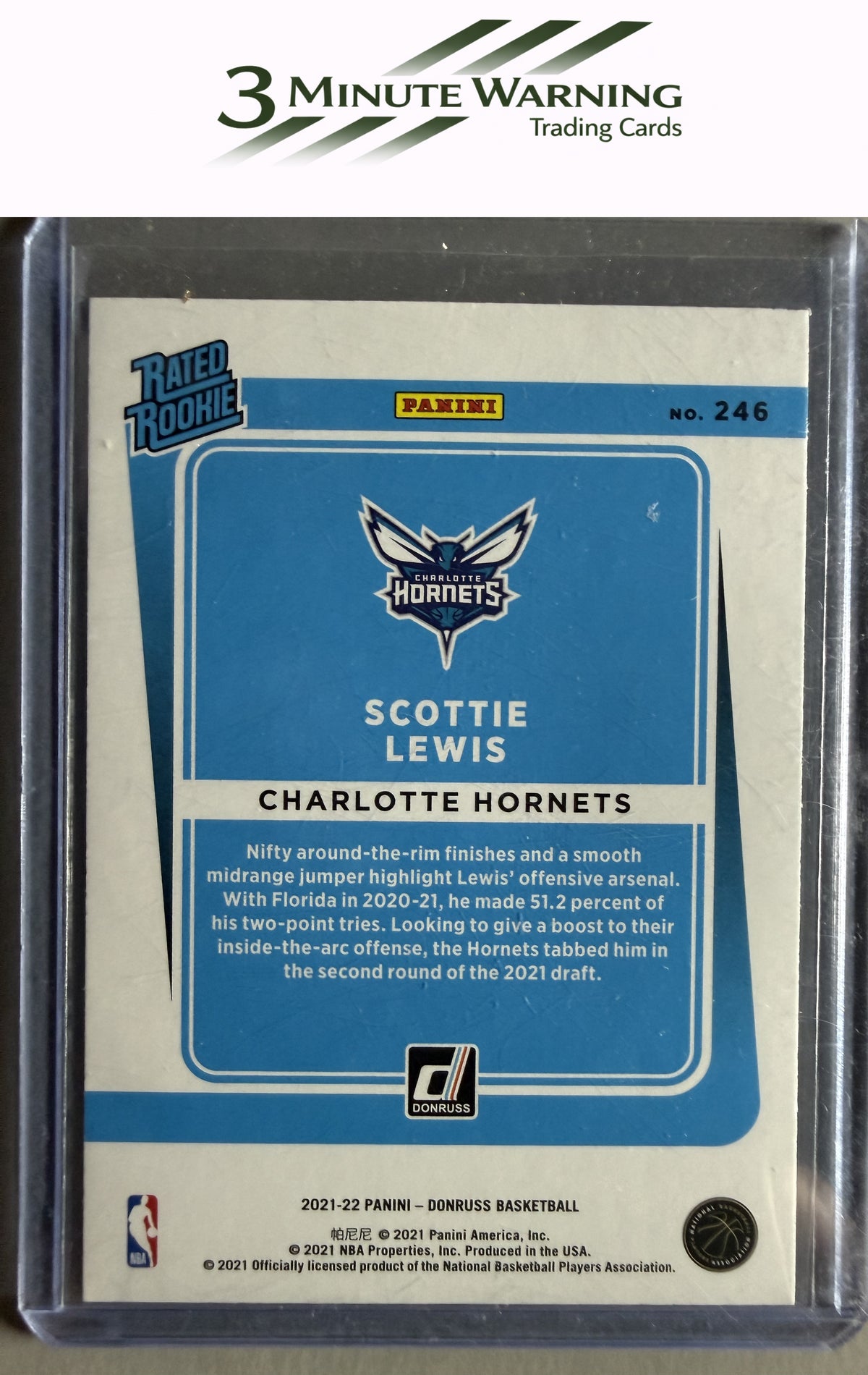 2021-22 Donruss #246 Scottie Lewis