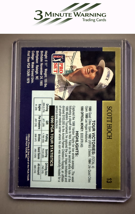 1990 Pro Set PGA Tour #13 Scott Hoch