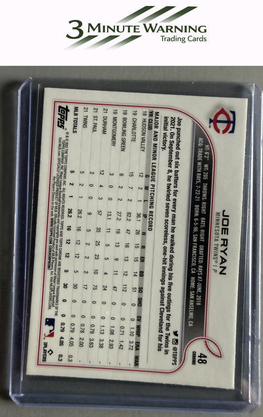 2022 Topps Chrome #48 Joe Ryan