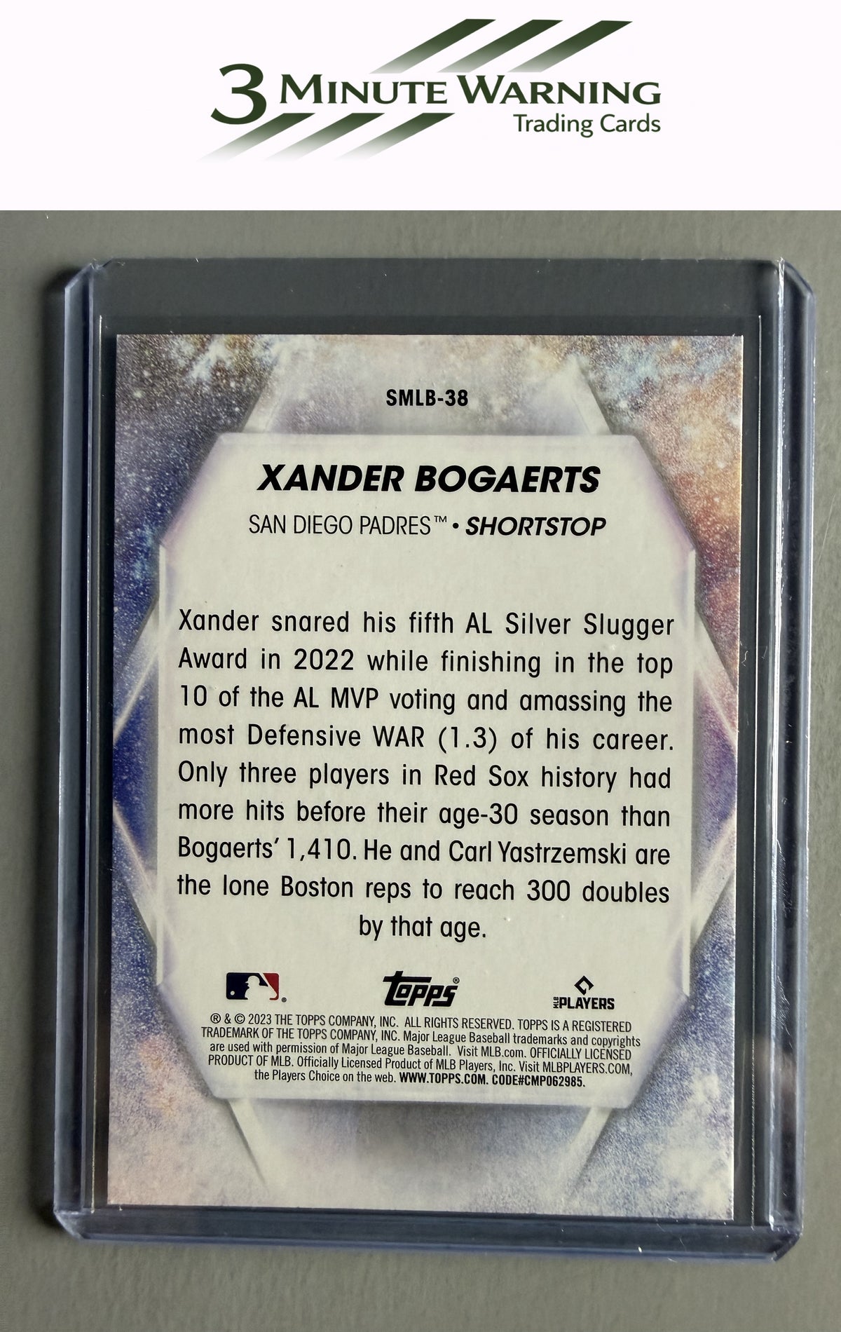 2023 Topps #SMLB-38 Xander Bogaerts Stars of MLB