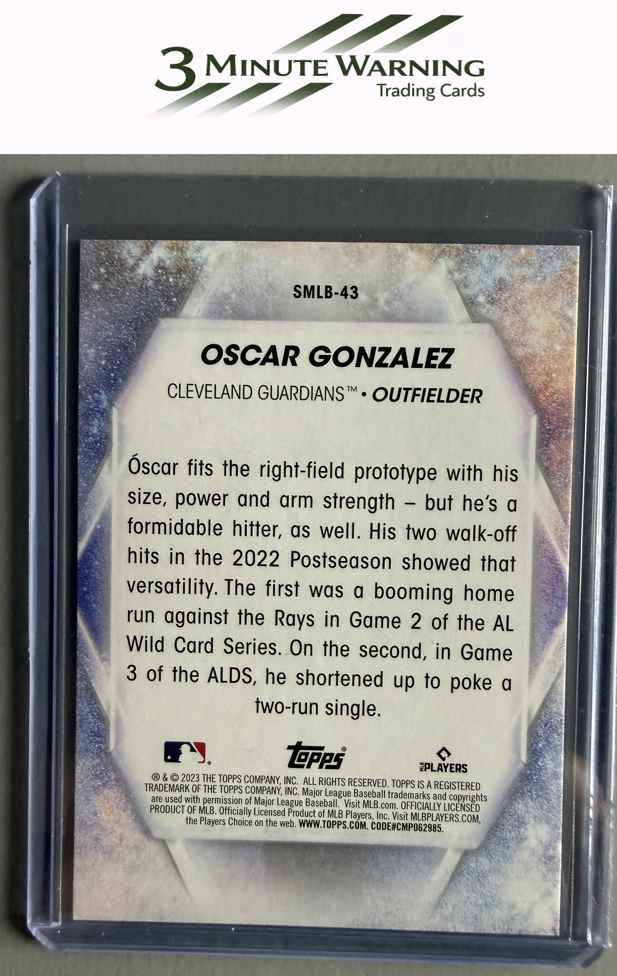 2023 Topps #SMLB-43 Oscar Gonzalez Stars of MLB