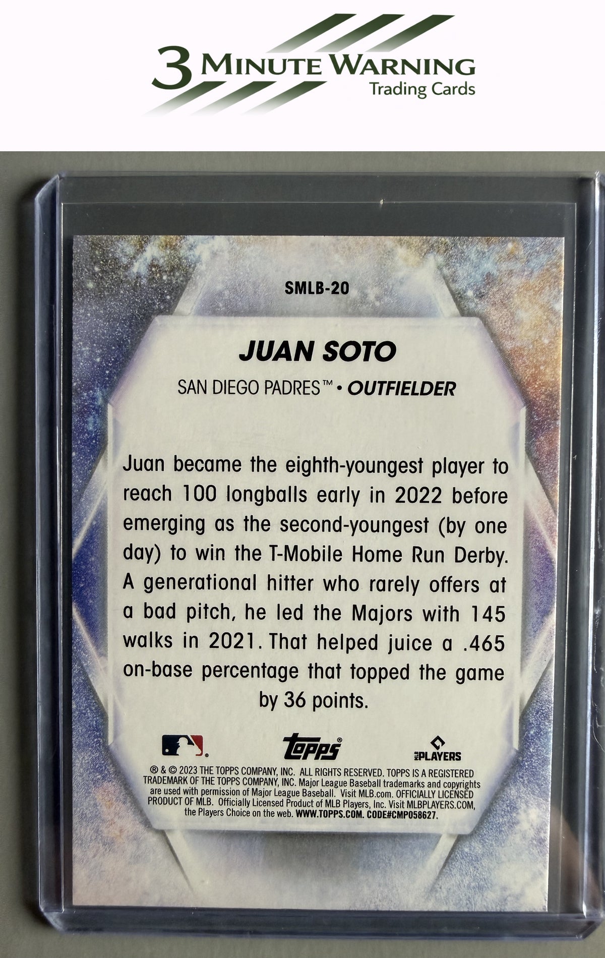 2023 Topps #SMLB-20 Juan Soto Stars of MLB