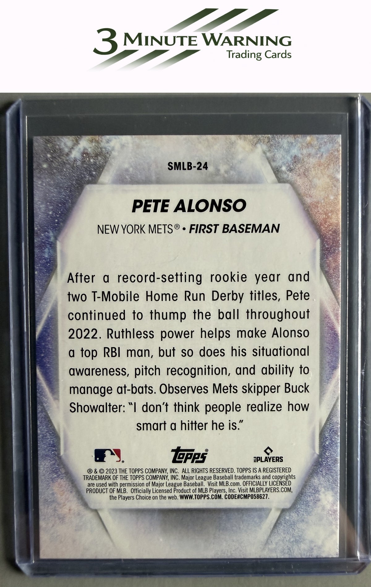 2023 Topps #SMLB-24 Pete Alonso Stars of MLB