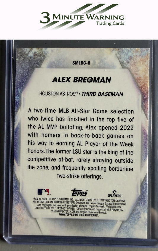 2023 Topps #SMLBC-8 Alex Bregman Stars of MLB Chrome