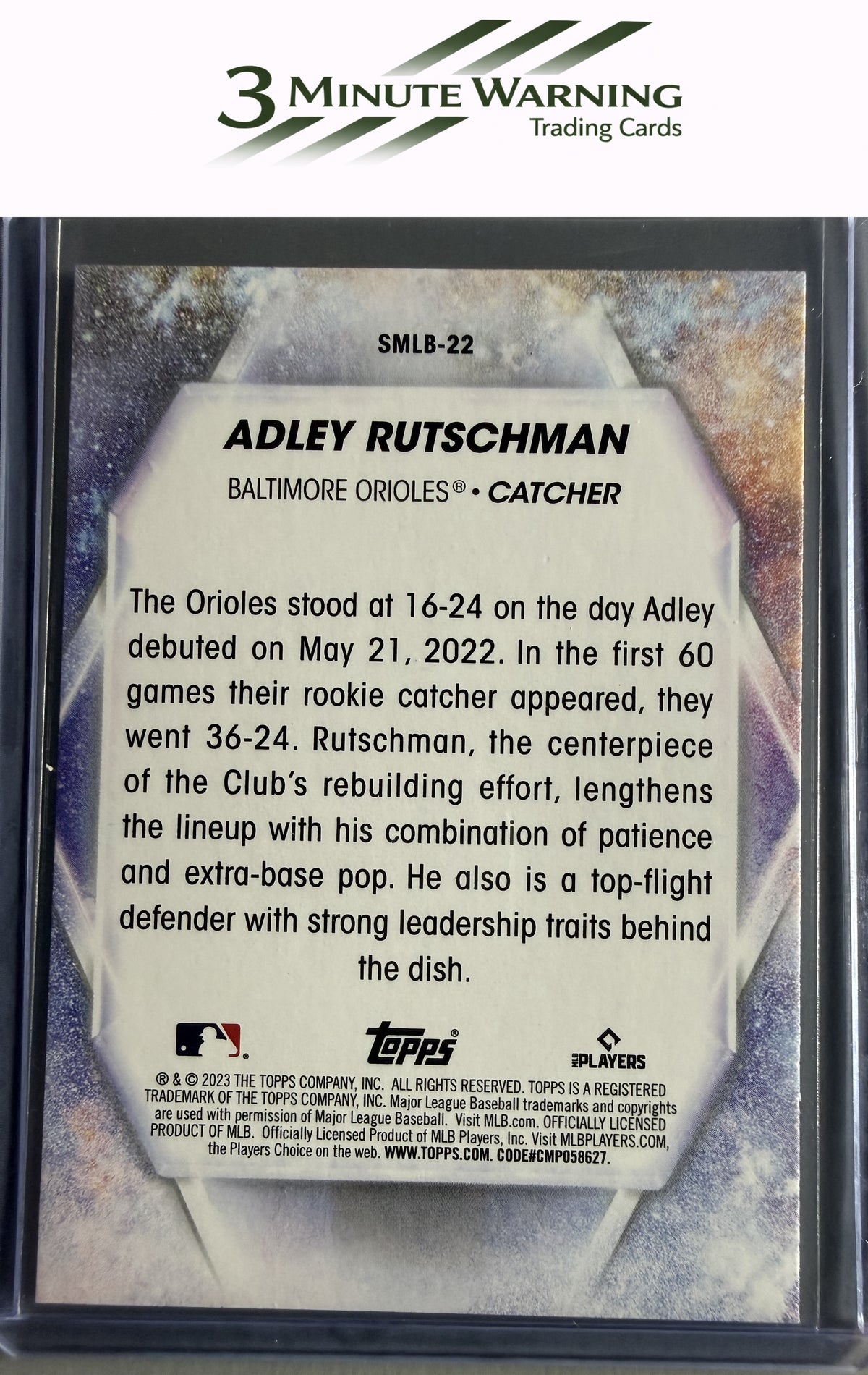 2023 Topps #SMLB-22 Adley Rutschman Stars of MLB