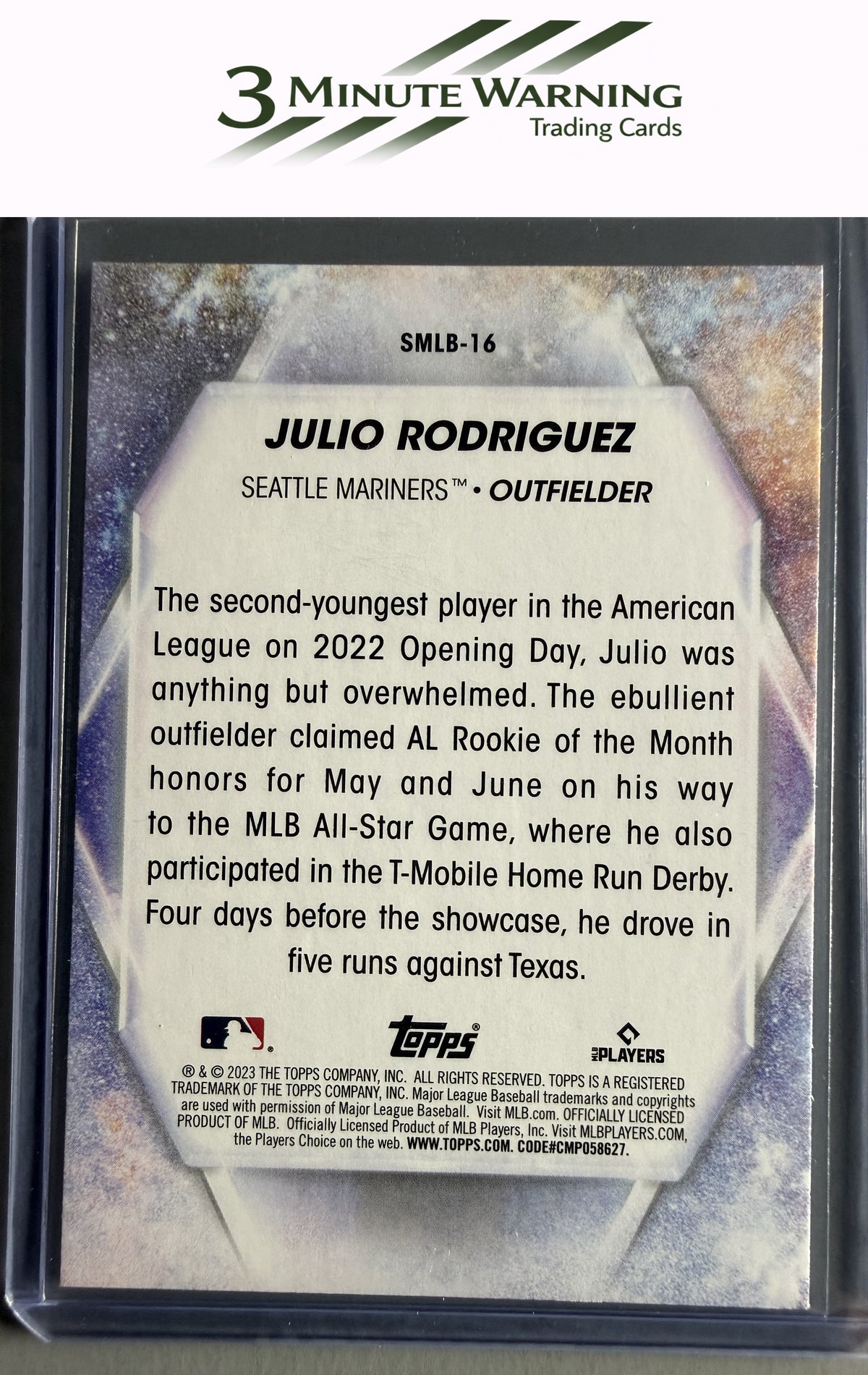 2023 Topps #SMLB-16 Julio Rodriguez Stars of MLB